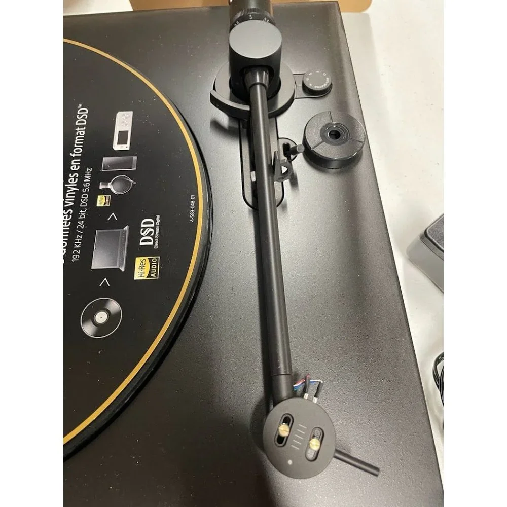 Sony Stereo Turntable System PS-HX500 Record & Edit DSD Ripping Excellent Sound!